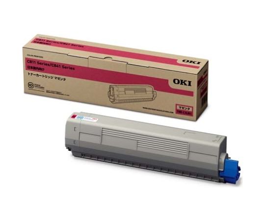 沖データ トナーカートリッジ マゼンタ (MC8シリーズ/C8シリーズ) TNR-C3LM1 1個(ご注文単位1個)【直送品】