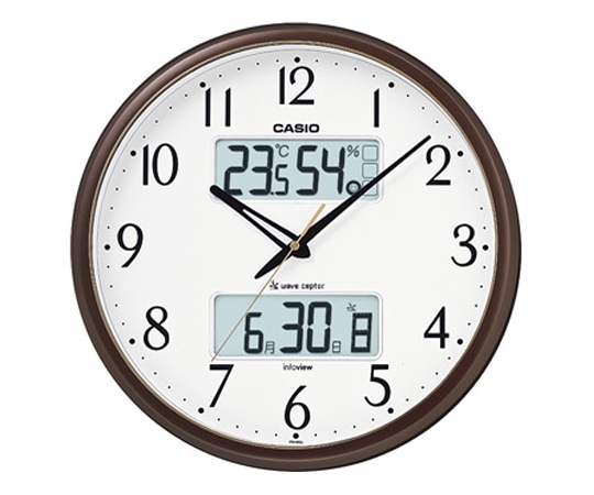 カシオ 生活環境お知らせクロック (メタリックブラウン) ITM-650J-5JF 1個(ご注文単位1個)【直送品】