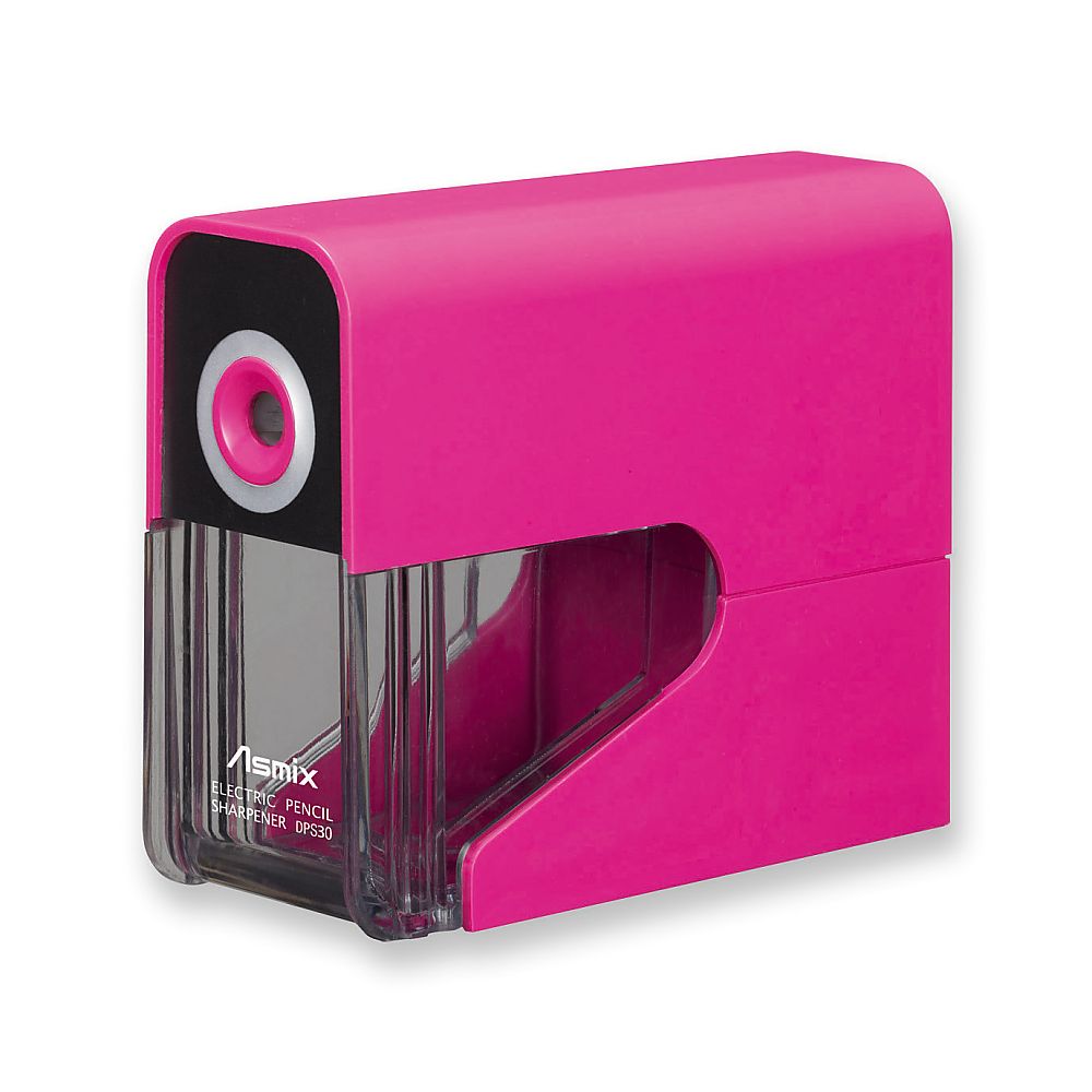 アスカ 乾電池式シャープナー ピンク DPS30P 1台(ご注文単位1台)【直送品】