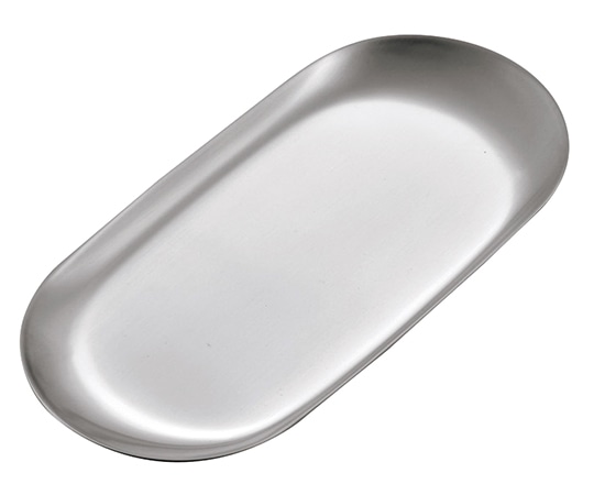 丸山ステンレス ステンレス楕円トレー 小 11122031 1個(ご注文単位1個)【直送品】