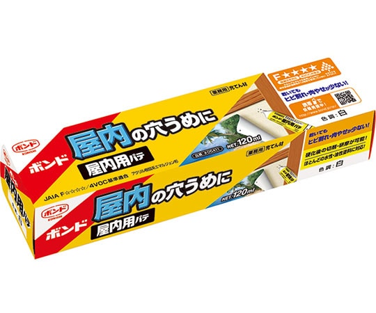 コニシ ボンド 屋内用パテ 白 120mL #05411 1パック(ご注文単位1パック)【直送品】