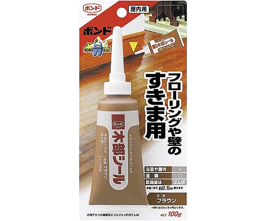 コニシ ボンド 木部シール ブラウン 100g #50424 1パック(ご注文単位1パック)【直送品】