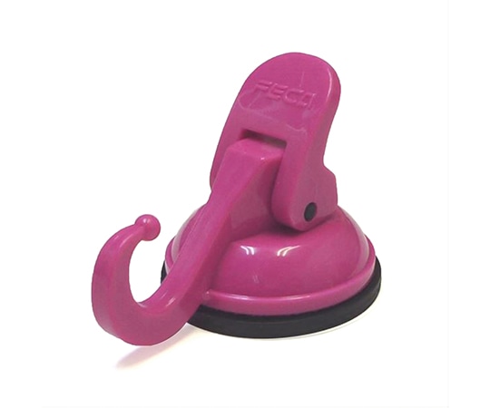 エスディアイジャパン 超強力吸盤フック ピンク 約44×68×49mm SPM-02P 1個(ご注文単位1個)【直送品】