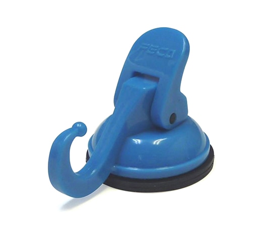 エスディアイジャパン 超強力吸盤フック ブルー 約44×68×49mm SPM-02B 1個(ご注文単位1個)【直送品】