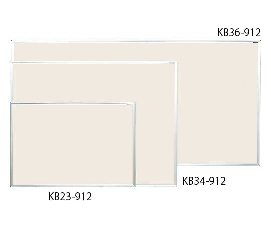 馬印 2way掲示板 アイボリー 910×610mm KB23-912 1枚(ご注文単位1枚)【直送品】