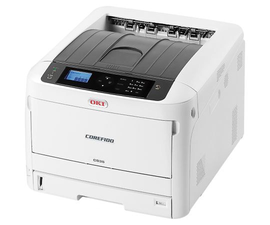 OKI カラーLEDプリンター プリンター ハイパフォーマンスモデル C835DNW 1個(ご注文単位1個)【直送品】