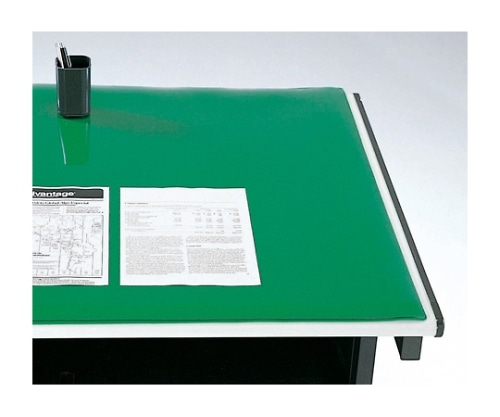 クラウン デスクマット コピーレス 下敷き付き 300×450mm CR-CW73-G 1枚(ご注文単位1枚)【直送品】