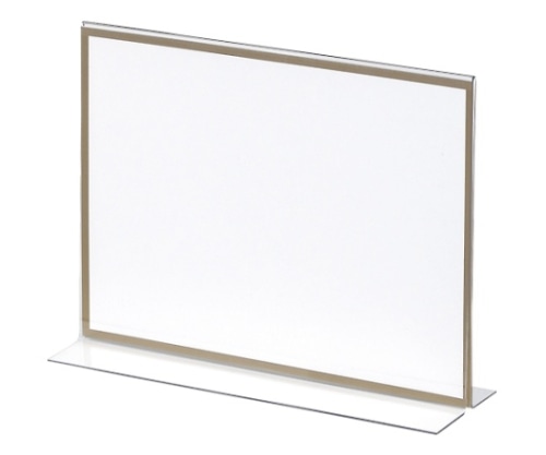 クラウン T型メニュー立て CR-MN175P-T 1個(ご注文単位1個)【直送品】