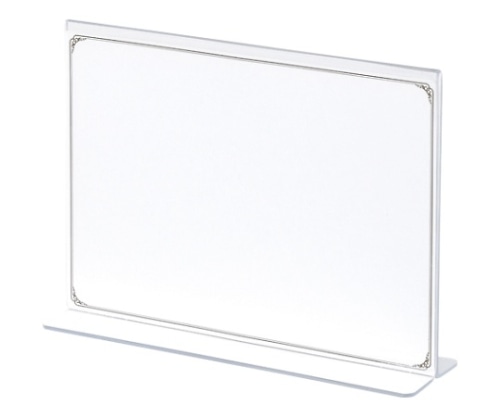 クラウン T型メニュー立て CR-MN185-T 1個(ご注文単位1個)【直送品】