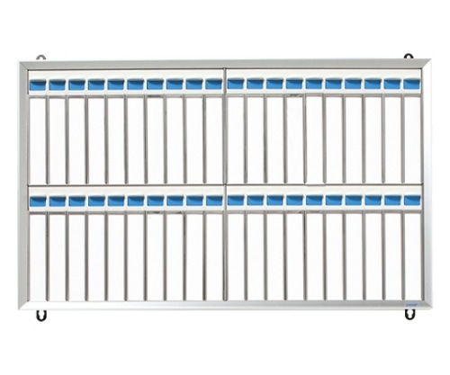 クラウン 名札掛 40名用 CR-NF400K-AL 1個(ご注文単位1個)【直送品】