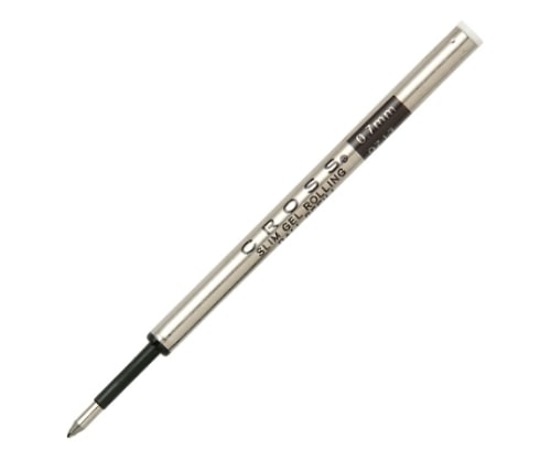 クロス ローラーボール替芯(スリムジェルインク)(インク色:黒) 8910-1 1個(ご注文単位1個)【直送品】