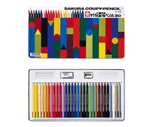 サクラクレパス クーピーペンシル 30色 FY30 1個(ご注文単位1個)【直送品】