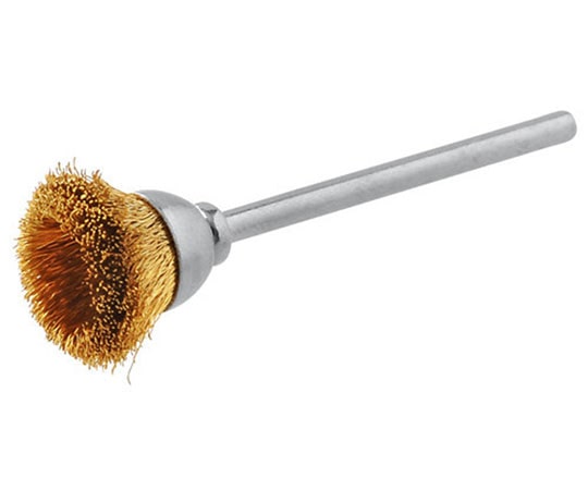 WIZ'A(アークランドサカモト) ワイヤーブラシ (真鍮 13mm) A417 1本(ご注文単位1本)【直送品】