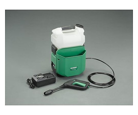 エスコ DC18.0V [充電式]高圧洗浄機(バッテリー付) EA115TH-11B 1セット(ご注文単位1セット)【直送品】