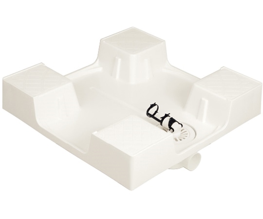 SPG 樹脂ドラム式対応タイプ ホワイト 640×640×123 PWH-640 1個(ご注文単位1個)【直送品】