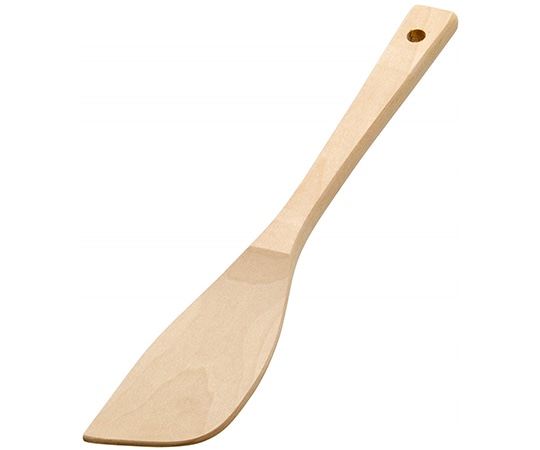 エムテートリマツ 木製スパテル 厚口 穴無  1個（ご注文単位1個）【直送品】