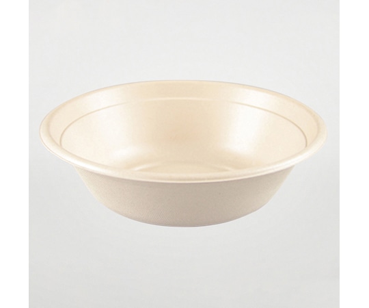 パックスタイル PS BB竹バガスどんぶり205φ×60Hラミ本体クラフト色 50枚×10パック入 653143 1ケース(ご注文単位1ケース)【直送品】