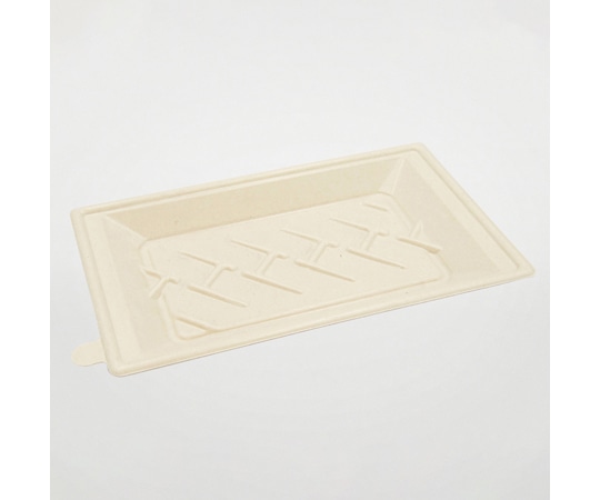 パックスタイル WB麦バガス寿司容器 N-10ラミ クラフト色 50枚×8パック入 663571 1ケース(ご注文単位1ケース)【直送品】