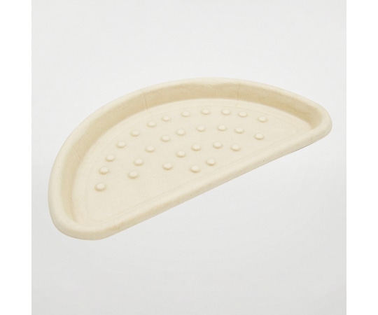 パックスタイル WB麦バガスピザ 10インチ ハーフ クラフト色 50枚×9パック入 663573 1ケース(ご注文単位1ケース)【直送品】