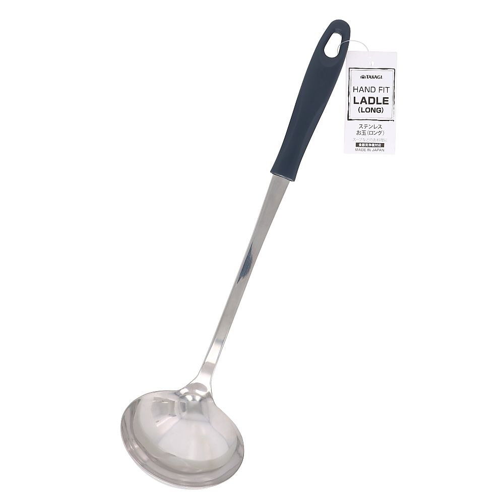 高儀 TAKAGIハンドフィット ステンレスお玉ロング 4116063 1個（ご注文単位1個）【直送品】