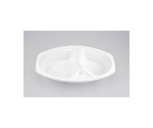 シーピー化成 プラスチック製 簡易食品容器 247×152×45mm BFカレー内6 ホワイト本体 50枚×12袋 01413000600300000 1ケース(ご注文単位1ケース)【直送品】