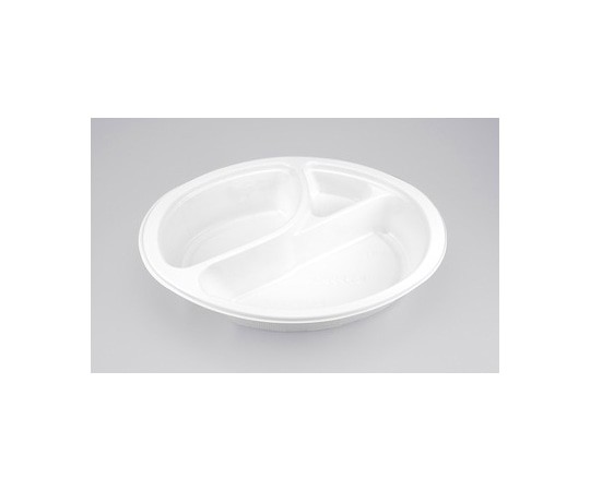 シーピー化成 プラスチック製 簡易食品容器 258×183×50mm BFカレー内7 ホワイト本体 50枚×8袋 01413000700300000 1ケース(ご注文単位1ケース)【直送品】