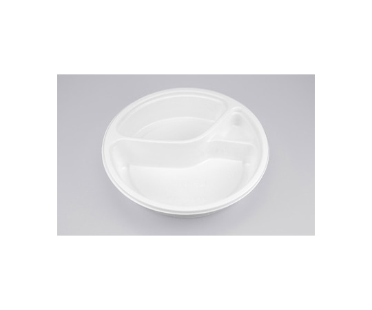 シーピー化成 プラスチック製 簡易食品容器 φ212×42mm BFカレー内8 ホワイト本体 50枚×8袋 01413000800300000 1ケース(ご注文単位1ケース)【直送品】