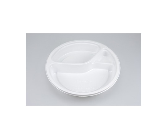 シーピー化成 プラスチック製 簡易食品容器 φ212×34mm BFカレー内8-1 ホワイト本体 50枚×8袋 01413000801300000 1ケース(ご注文単位1ケース)【直送品】