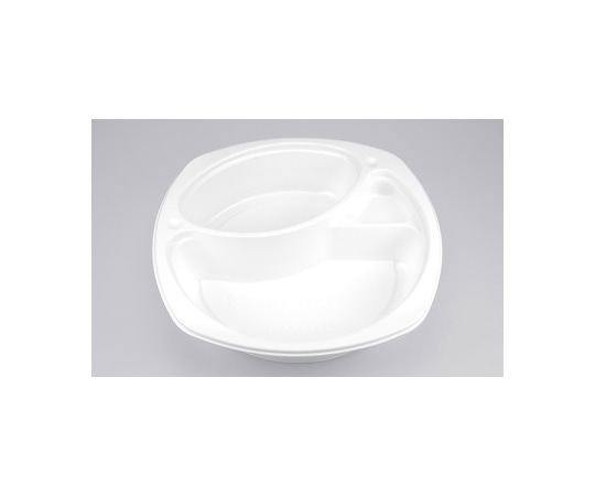 シーピー化成 プラスチック製 簡易食品容器 232×232×50mm BFカレー内11 ホワイト本体 50枚×8袋 01413001100300000 1ケース(ご注文単位1ケース)【直送品】