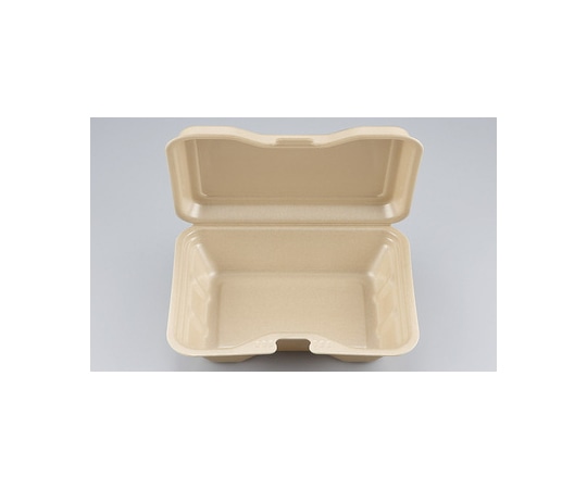 シーピー化成 プラスチック製 簡易食品容器  215×158×46mm TN-611 キャメル 50枚×6袋 03500061100070100 1ケース(ご注文単位1ケース)【直送品】