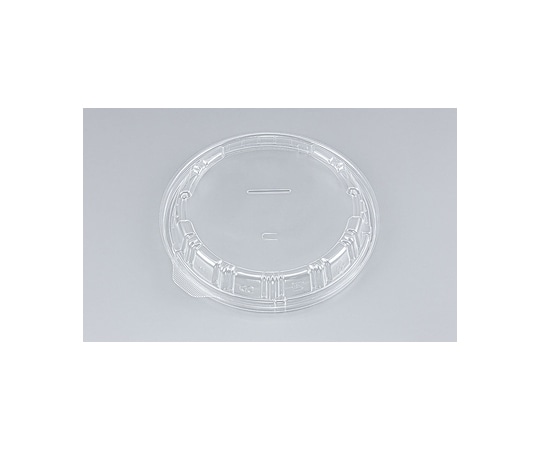 シーピー化成 プラスチック製 簡易食品容器  φ152×13mm TNパイン17 内嵌合蓋 U字穴 50枚×12袋 03506001700000045 1ケース(ご注文単位1ケース)【直送品】