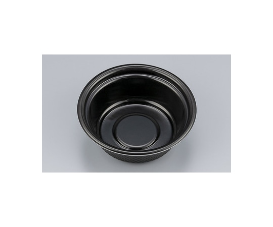シーピー化成 プラスチック製 簡易食品容器  φ167×60mm TNパイン17浅 黒本体 50枚×12袋 03506001702080000 1ケース(ご注文単位1ケース)【直送品】