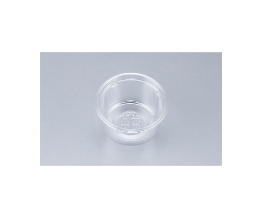 シーピー化成 プラスチック製 簡易食品容器  φ66×36mm COPカップ60MB 本体 50枚×100袋 05080006001000000 1ケース(ご注文単位1ケース)【直送品】