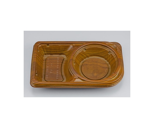 シーピー化成 プラスチック製 簡易食品容器  253×157×39mm CBFNランチ11 栓木本体 50枚×12袋 07103001100140000 1ケース(ご注文単位1ケース)【直送品】