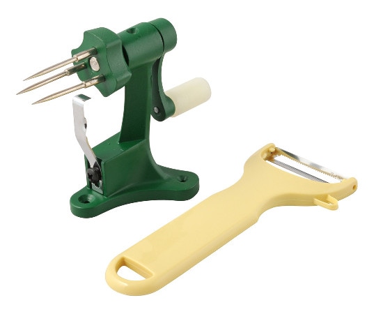 コジマ 手動式 柿皮むき機ヘタ取付 KJ-401 1個（ご注文単位1個）【直送品】