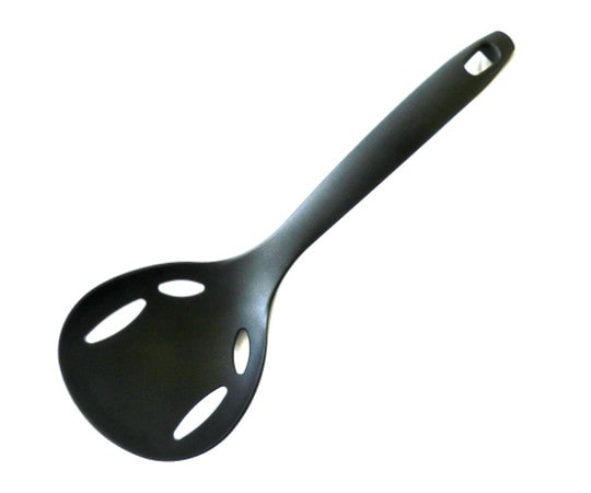 アルティス ホームシェフ(HOME chef) ナイロン製 汁きりお玉 ブラック  PR2627 1個（ご注文単位1個）【直送品】