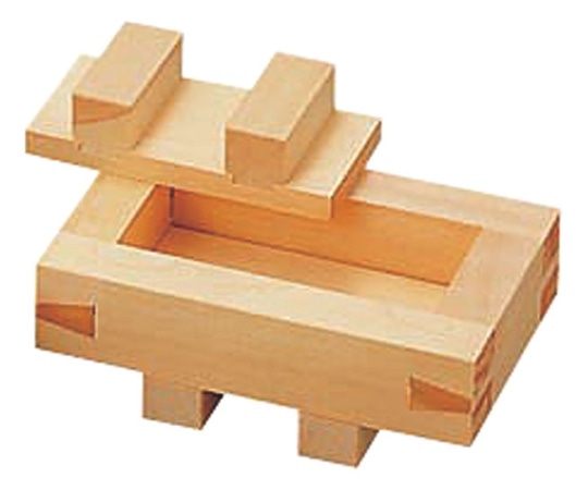 アズワン 檜 押型 箱寿司  1個（ご注文単位1個）【直送品】