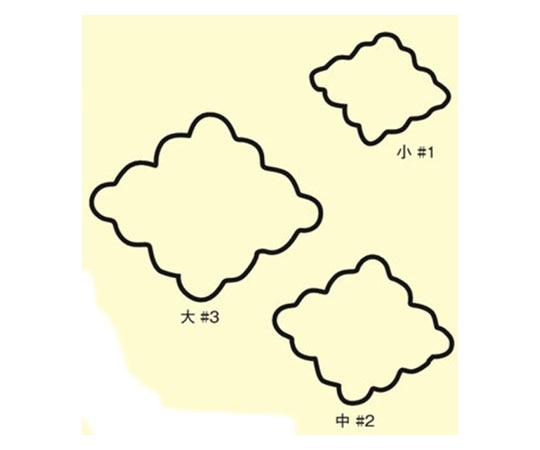 たかもり 生抜 3PC 菱菊 078147 1組（ご注文単位1組）【直送品】