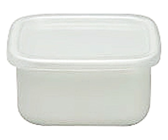 野田琺瑯 White Seriesスクウェア Sシール蓋付 WS-S 1個（ご注文単位1個）【直送品】