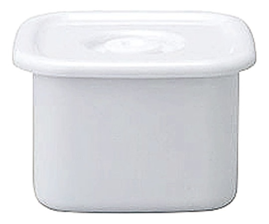 野田琺瑯 White Seriesスクウェア M密閉蓋付 WSM-M 1個（ご注文単位1個）【直送品】