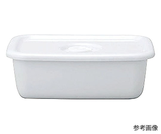 野田琺瑯 White Seriesレクタングル深型 S密閉蓋付 WFM-S 1個（ご注文単位1個）【直送品】