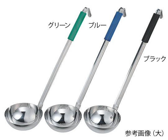 カンダ いろ色レードル 大 ブルー 120cc  1個（ご注文単位1個）【直送品】