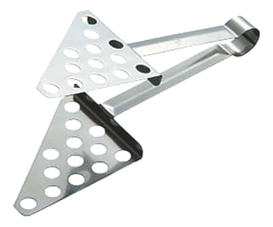 アズワン 18-8IKD抗菌 サンドウィッチトング  1個（ご注文単位1個）【直送品】