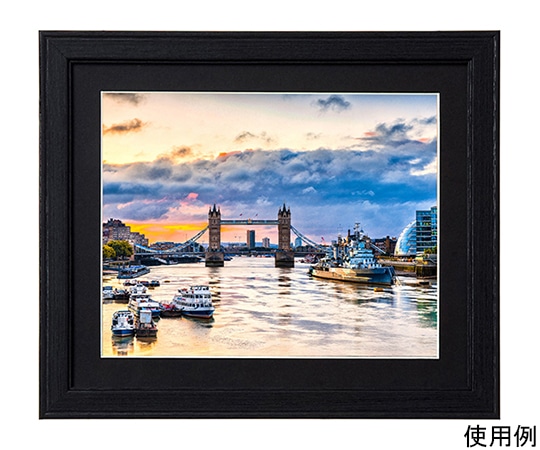 ケンコー・トキナー 木製額縁 コスモス 六切 ブラック MCM-6-BK 1箱(ご注文単位1箱)【直送品】