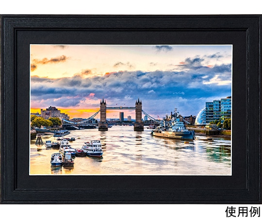 ケンコー・トキナー 木製額縁 コスモス ワイド六切 ブラック MCM-W6-BK 1箱(ご注文単位1箱)【直送品】