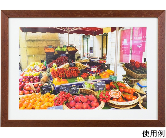 ケンコー・トキナー 木製額縁 NEWガーデン ワイド六切 ブラウン MNGA-W6-BR 1箱(ご注文単位1箱)【直送品】