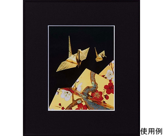 ケンコー・トキナー アルミ額縁 画廊 六切 ガラス入り ブラック AGR-6-BK 1箱(ご注文単位1箱)【直送品】