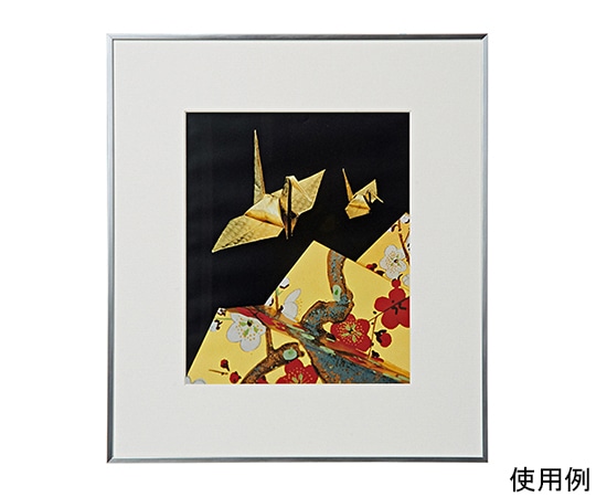 ケンコー・トキナー アルミ額縁 画廊 四切 ガラス入り シルバー AGR-4-SV 1箱(ご注文単位1箱)【直送品】