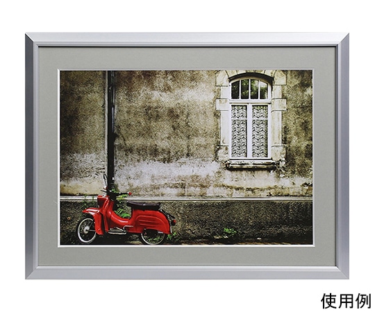 ケンコー・トキナー アルミ額縁 アタンド A4 シルバー/グレー AAT-A4-SG 1箱(ご注文単位1箱)【直送品】