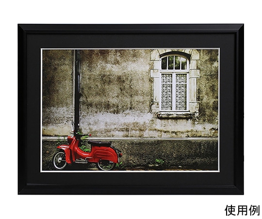 ケンコー・トキナー アルミ額縁 アタンド A4 ブラック AAT-A4-BK 1箱(ご注文単位1箱)【直送品】